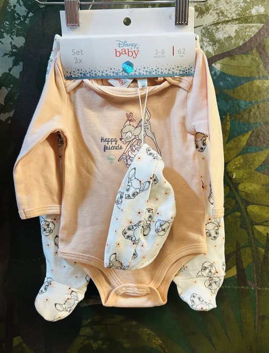 Completino Disney 3-6 mesiBaby 3 pezzi – Second Hand