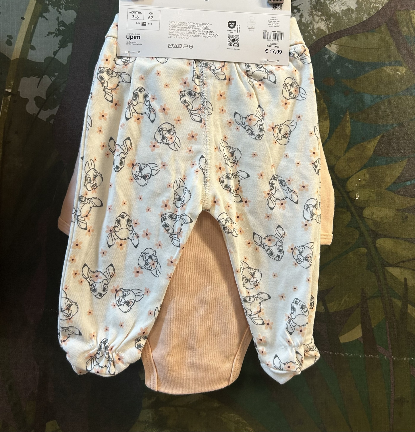 Completino Disney 3-6 mesiBaby 3 pezzi – Second Hand