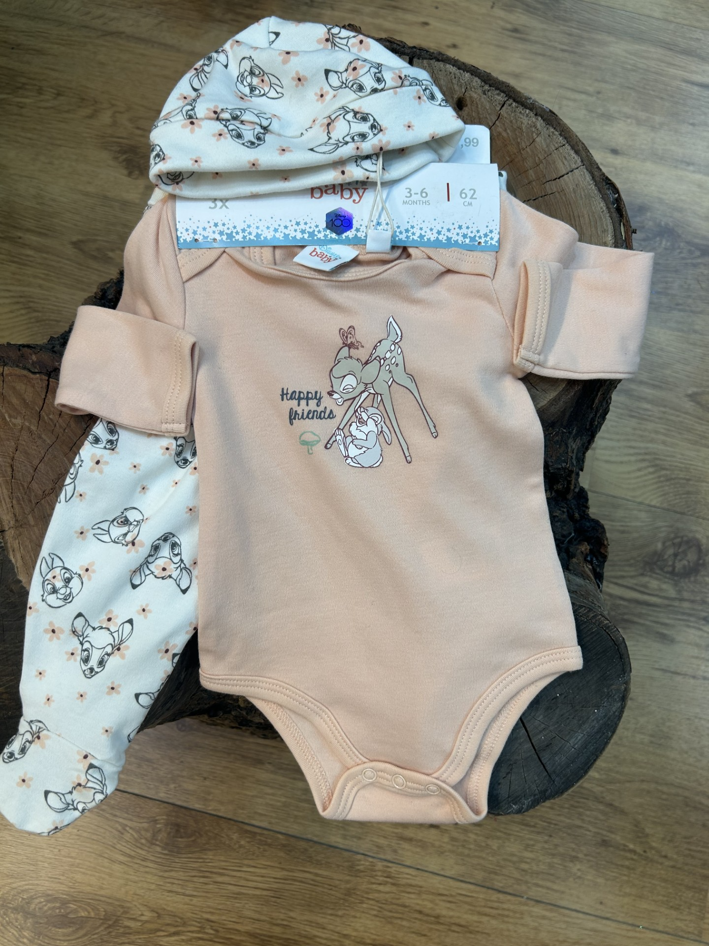 Completino Disney 3-6 mesiBaby 3 pezzi – Second Hand