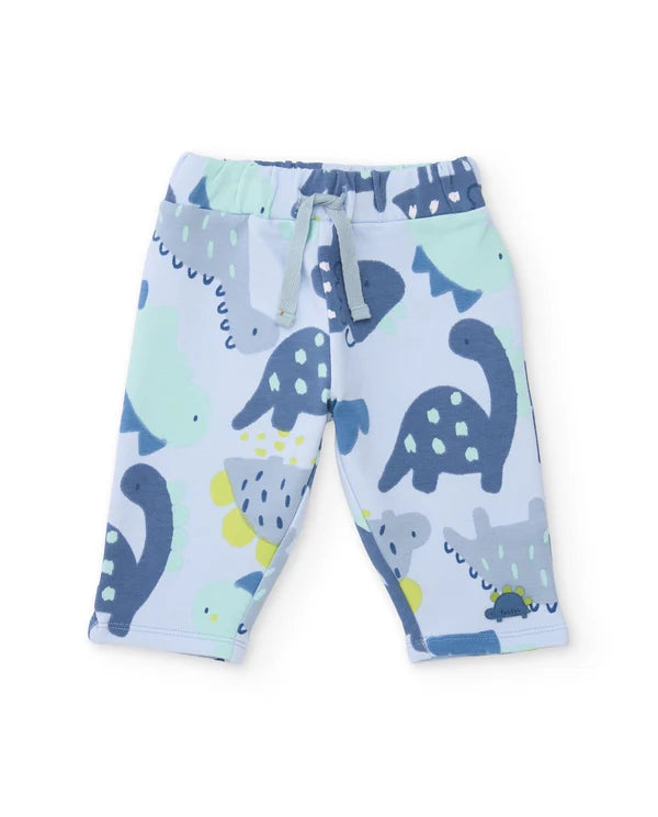 Completonewborn boy TucTuc con dinosauri – Felpa e pantalone cotone