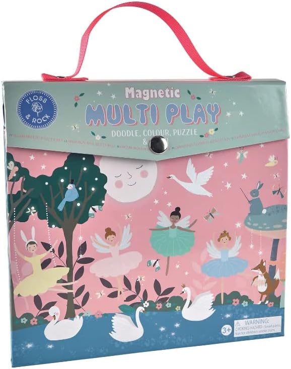 Gioco Magnetico bambini Multi Play - Ballerine - Floss & Rock