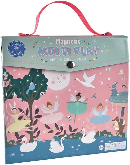 Gioco Magnetico bambini Multi Play - Ballerine - Floss & Rock