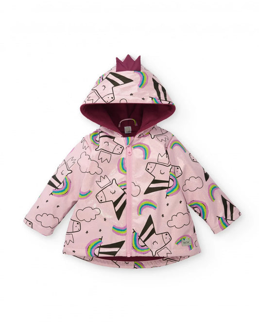 Impermeabile Rosa con Unicorni - TucTuc Girl