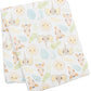 Copertina Swaddle in Mussola di Cotone 120x120 – Morbida, Traspirante e Multiuso