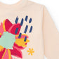Maglietta a maniche lunghe con stampa floreale - TucTuc Girl