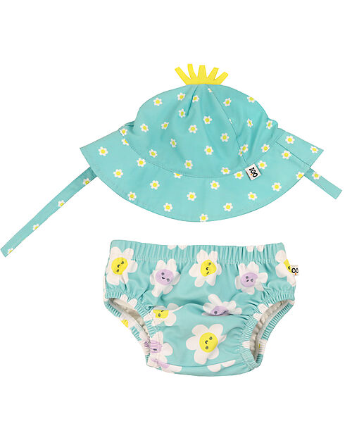 Costume contenitivo + cappellino UPF 50+ – ZOOCCHINI - Newborn, Boy, Girl