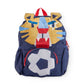 Zaino blu bambino – Tigre & Pallone ⚽