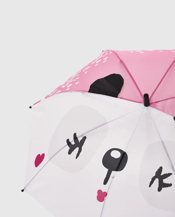 Ombrello TucTuc bambina – Fantasia cuori panda