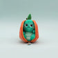 Peluche trasformabile 2 in 1 con zip – Tartaruga/Pesca