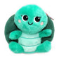 Peluche trasformabile 2 in 1 con zip – Tartaruga/Pesca