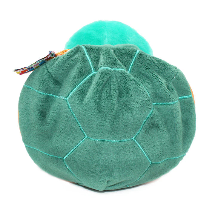 Peluche trasformabile 2 in 1 con zip – Tartaruga/Pesca
