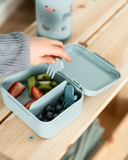 Portapranzo con Divisorio - Tiny Trails - 100% PP Alimentare