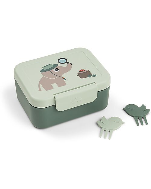 Portapranzo con Divisorio - Tiny Trails - 100% PP Alimentare
