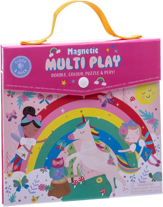 Gioco Magnetico Multi Play bambini - Rainbow Fairy - Floss & Rock