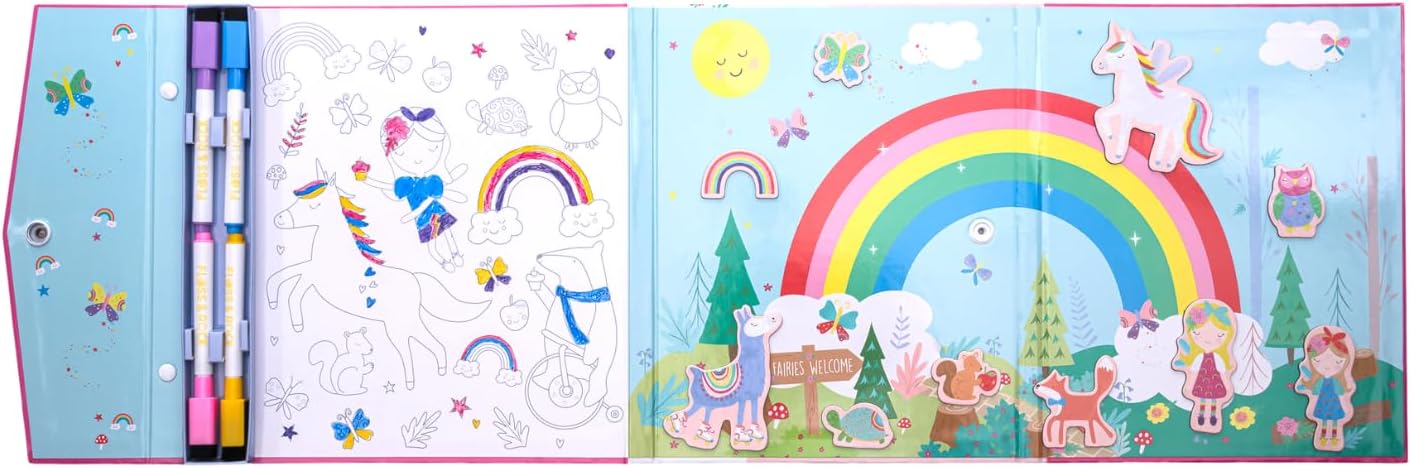 Gioco Magnetico Multi Play bambini - Rainbow Fairy - Floss & Rock