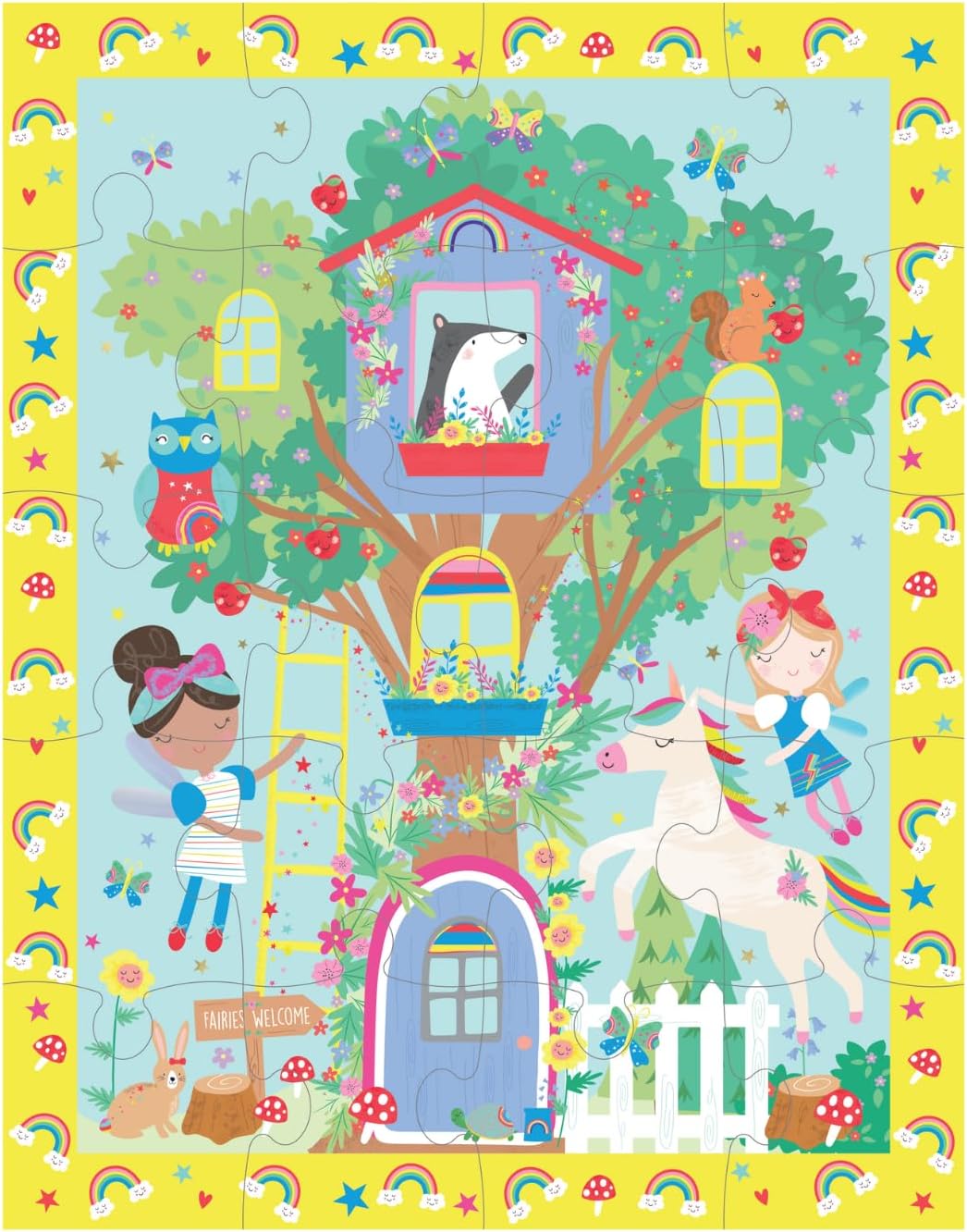 Gioco Magnetico Multi Play bambini - Rainbow Fairy - Floss & Rock