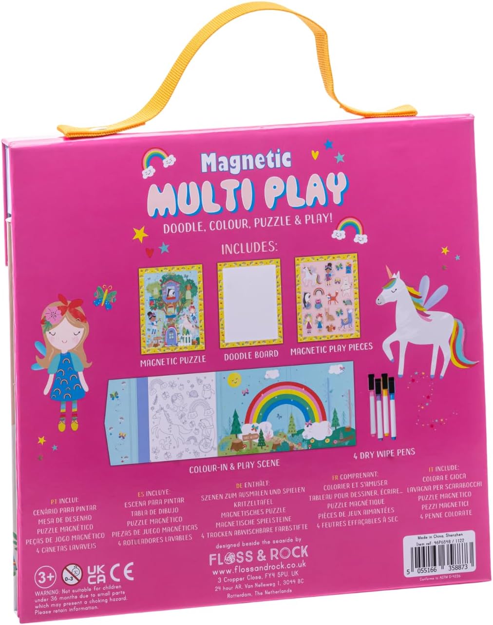Gioco Magnetico Multi Play bambini - Rainbow Fairy - Floss & Rock