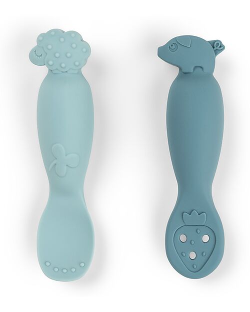 Set di Cucchiai in Silicone per l'Apprendimento - Done by Deer