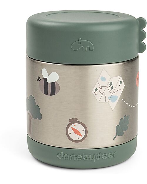 Contenitore Termico Cibo Bambino in Acciaio Inox 300 ml – Done By Deer