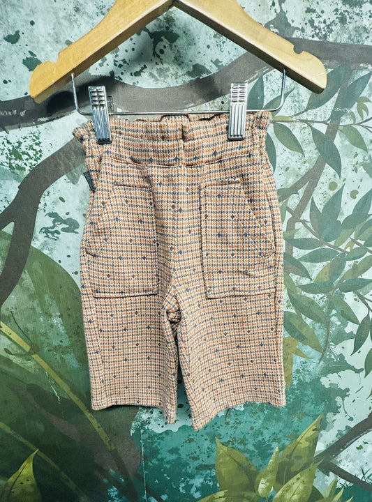 Pantaloni  pied de poule Boboli 12m( 80cm) - Second Hand