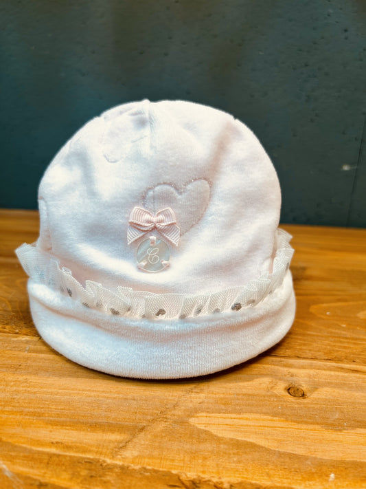 Cappellino Chicco in ciniglia rosa – 1/3 mesi - Second Hand