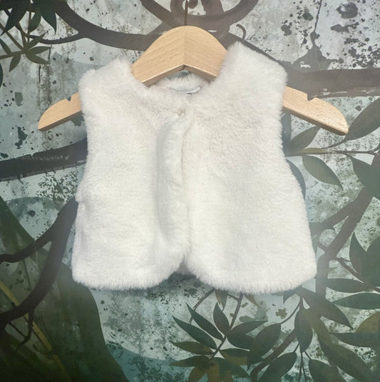 Gilet Fagottino OVS in eco pelliccia (1–3 mesi / 56 cm) - Second Hand