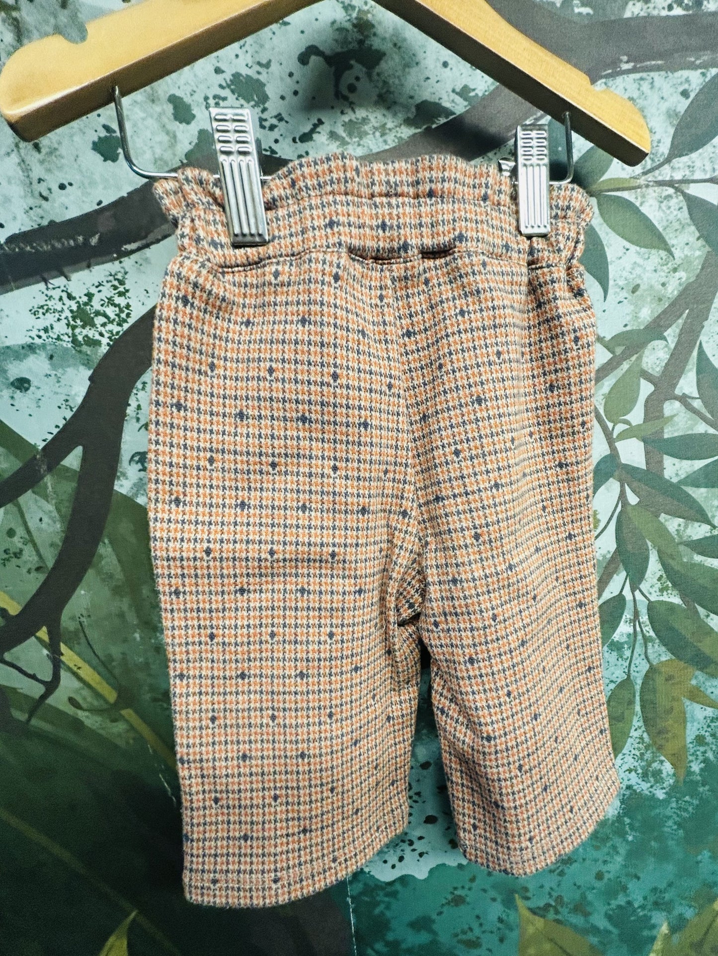 Pantaloni  pied de poule Boboli 12m( 80cm) - Second Hand