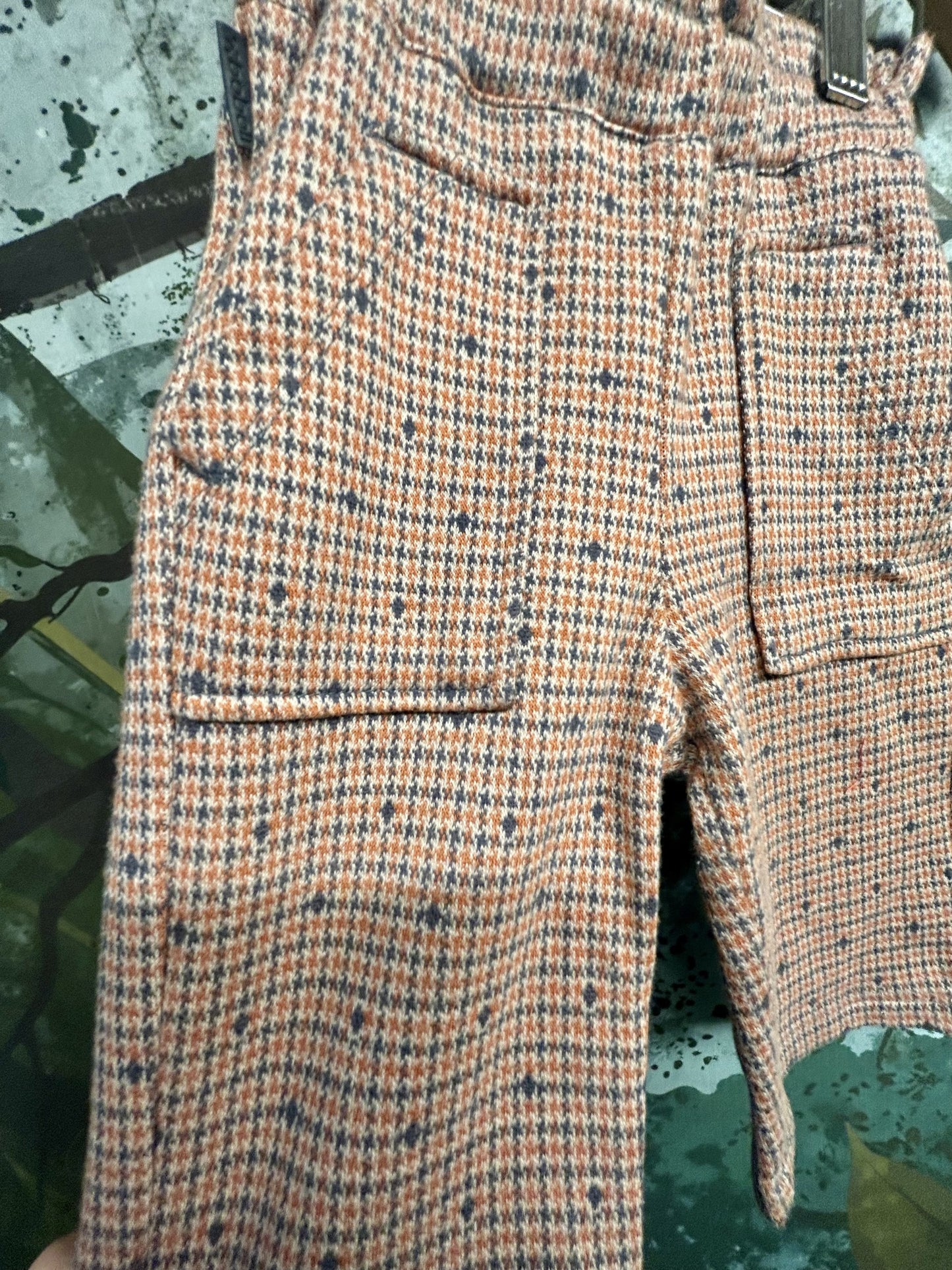 Pantaloni  pied de poule Boboli 12m( 80cm) - Second Hand
