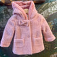 Cappottino Mayoral rosa con cappuccio-12 mesi (80 cm) - Second Hand