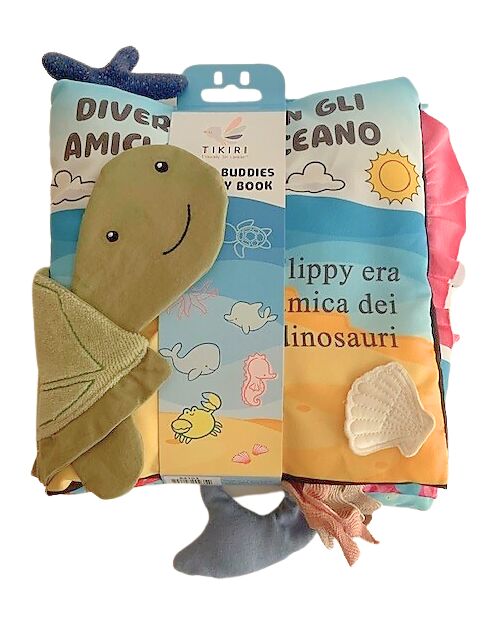 Libro Multisensoriale in Stoffa Ocean Buddies - Tikiri