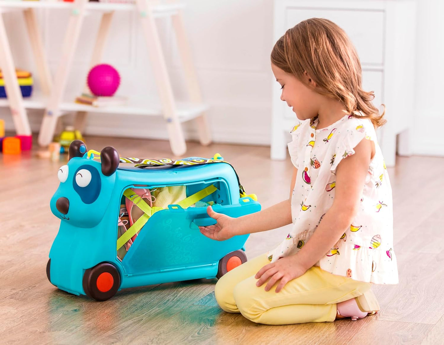 Valigia Cavalcabile bambini - B. Toys On The Gogo – Woofer