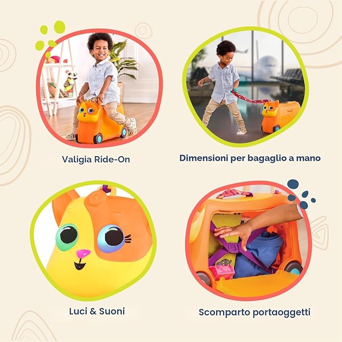 Valigia Cavalcabile B. Toys On The Gogo – Lolo