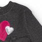 Vestito Girl grigio TucTuc con cuori Girl