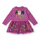 Vestitino in maglia con felpa e tulle  TucTuc Girl – “FUNNY”