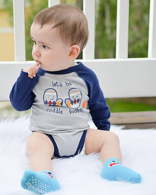 Calzini Antiscivolo Grip+Easy, Pacco da 3 - 0-24 mesi